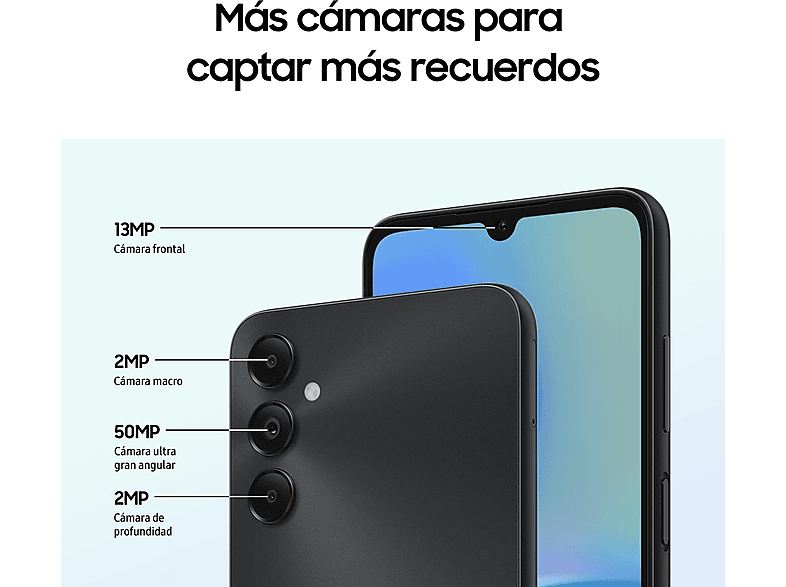 Mobile - Samsung Galaxy A05s, Silver, 64GB, 4GB RAM, 6.7", Qualcomm Snapdragon 680, 5000mAh, Android 14