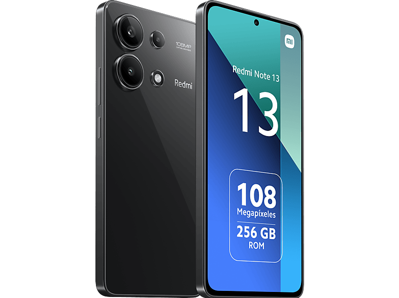 Mobile - Xiaomi Redmi Note 13, Midnight Black, 256 GB, 8 GB RAM, 6.67" AMOLED FHD+, Snapdragon 685, 5000 mAh, Android