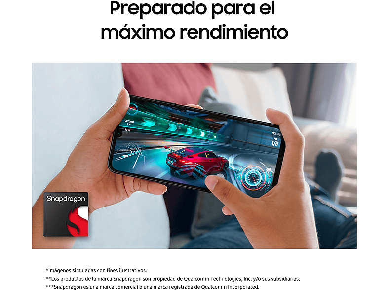 Mobile - Samsung Galaxy A05s, Silver, 64GB, 4GB RAM, 6.7", Qualcomm Snapdragon 680, 5000mAh, Android 14