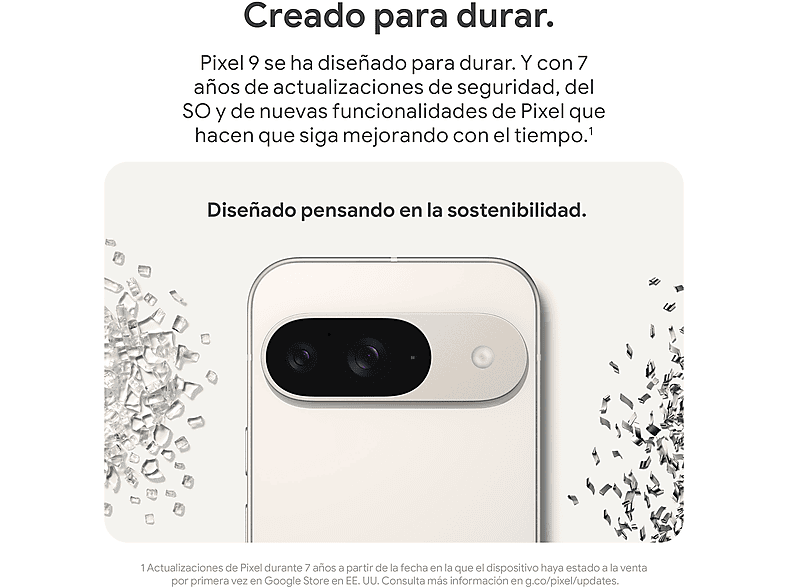 Mobile - Google Pixel 9, Obsidian, 256 GB, 12 GB RAM, 6.3" Actua OLED, Google Tensor G4, 4700 mAh, Android 14