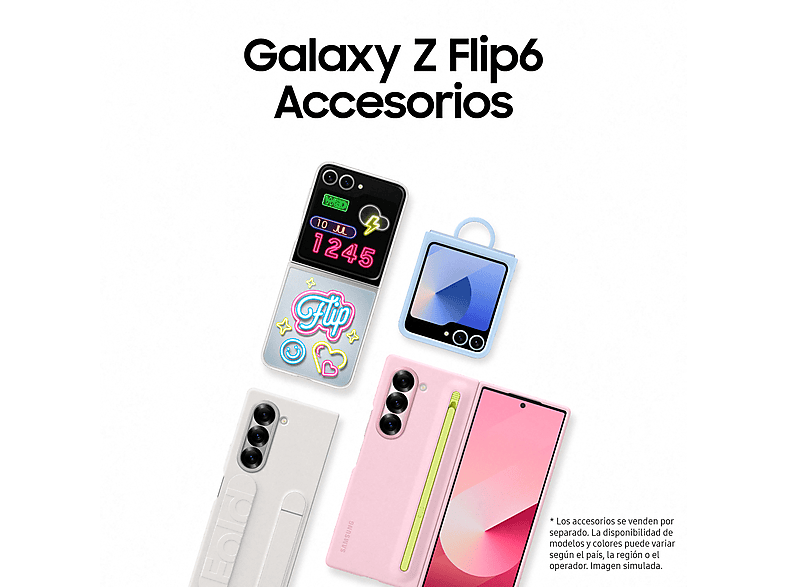 Mobile - Samsung Galaxy Z Flip6 5G, 256GB, 12GB RAM, Green, 6.7" FHD+, Foldable, Qualcomm Snapdragon, 4000 mAh, Android 14