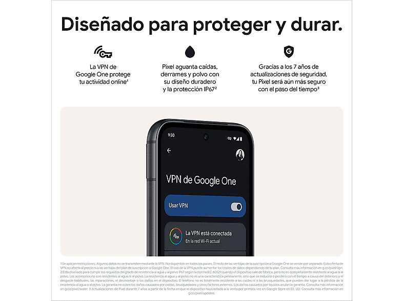 Mobile - Google Pixel 8a, Obsidian, 128 GB, 8 GB RAM, 6.1" OLED, Google Tensor G3, 4492 mAh, Android