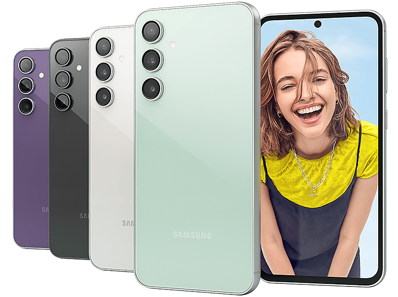 Mobile - Samsung Galaxy S23 FE, 256GB, 8GB RAM, Purple, 6.4" FHD+, Exynos 2200, 4500 mAh, Android 14