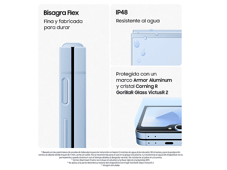 Mobile - Samsung Galaxy Z Flip6 5G, 256GB, 12GB RAM, Green, 6.7" FHD+, Foldable, Qualcomm Snapdragon, 4000 mAh, Android 14