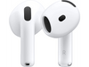 Apple AirPods 4 (2024 4th gen), Wireless, Bluetooth®, Wireless Charging Case, H2 Chip, Siri, USB-C, White