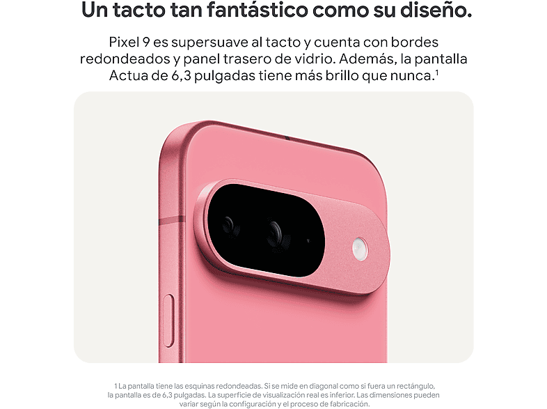 Mobile - Google Pixel 9, Obsidian, 256 GB, 12 GB RAM, 6.3" Actua OLED, Google Tensor G4, 4700 mAh, Android 14