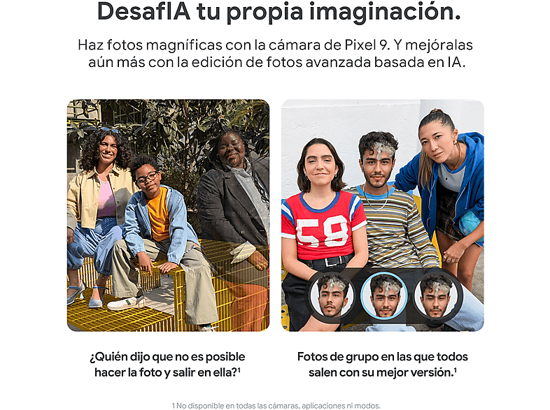 Mobile - Google Pixel 9, Obsidian, 256 GB, 12 GB RAM, 6.3" Actua OLED, Google Tensor G4, 4700 mAh, Android 14