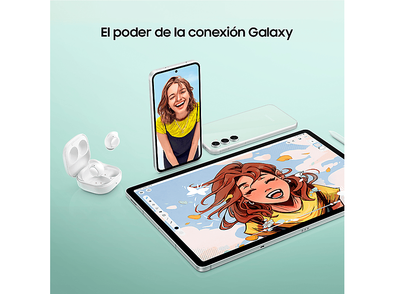 Mobile - Samsung Galaxy S23 FE, 256GB, 8GB RAM, Purple, 6.4" FHD+, Exynos 2200, 4500 mAh, Android 14