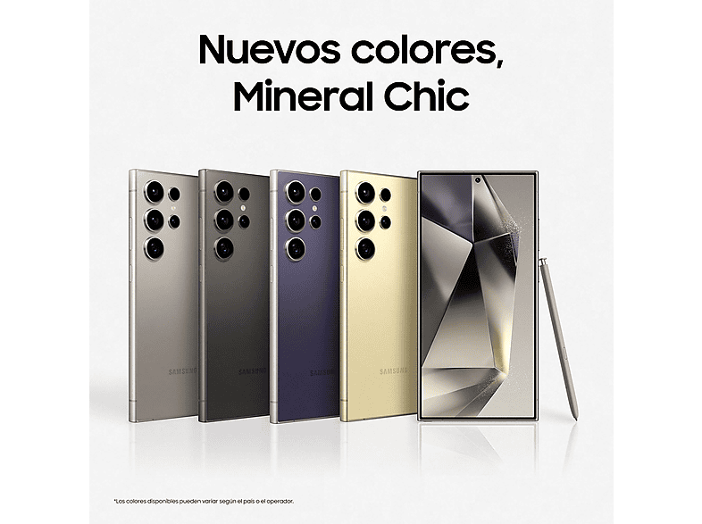 Mobile - Samsung Galaxy S24 Ultra, Titanium Black, 512GB, 12GB RAM, 6.8" QHD+, Qualcomm Snapdragon 8, 5000mAh, Android 14