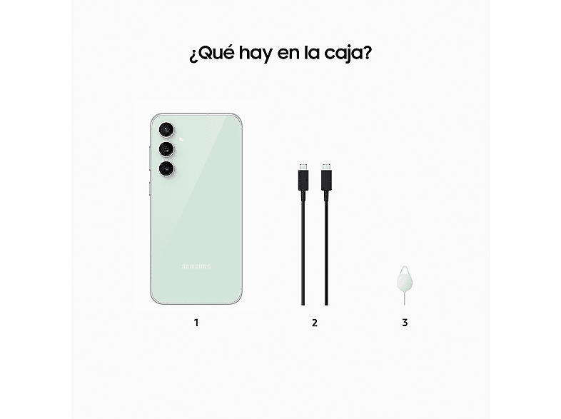 Mobile - Samsung Galaxy S23 FE, 256GB, 8GB RAM, Purple, 6.4" FHD+, Exynos 2200, 4500 mAh, Android 14